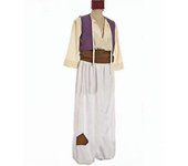 Hombres Arabian Prince Aladdin Genie Fancy Dress Party Costume Xmas Gift aaliti