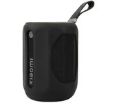Para Xiaomi Mini Funda de altavoz Bluetooth antiarañazos funda de silicona con correa negra Multicolor Black