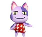 Animal Crossing Muñeca de peluche Animal Crossing Muñeca de juguete Bob Afan 21cm