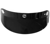 Hot Universal 3 Snap Visor Face Shield Lens para cascos de motocicleta Cara abierta