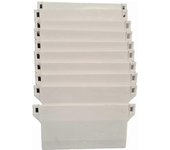 Repuestos ciegos verticales 89mm- Pesos inferiores (30 x pesos inferiores) 50 x pesos inferiores