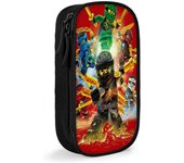 Estuche de lápices Ninjago Bolsa de cosméticos de viaje de gran capacidad Estuche de lápices con cremallera Niño Niña Oficina Estudiante Papelería ...