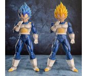 11 '' Dragon Ball Z Vegeta Super Saiyan Figura de Acción Colección de Juguetes Modelo Juguete Adornos de Escritorio Regalos Para Fans Niños -NMAOV