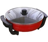 Cacerola eléctrica de 6 litros con tapa de sopa