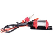 Cabrestante eléctrico con gancho de cuerda de acero Coche de control remoto universal Coche de escalada Vehículo todoterreno