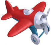 Kensty Avión de juguete verde: avión de aviación rojo sin BPA, libre de ftalatos para el conocimiento de la aviación de los niños. Juguetes y juegos