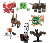 Bysion Minecraft Fit Lego Doll Puzzle Pieces Suitable para construir personajes Minecraft Series Set 9