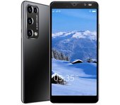 Fruushop Teléfono inteligente con pantalla curva de 5.8 pulgadas Android 10.0 1080P HD Camera1GB + 8GB Soporta 2 tarjetas SIM y 128G Negro