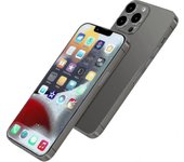 [completo Metálico] Modelo de pantalla de teléfono ficticio compatible con Apple Iphone 13 Pro Max Marco de metal actualizado que no funciona Panta...