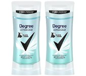 Degree Ultra Clear Black + White Antitranspirante & Desodorante Paquete de 2