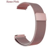 Fitbit Versa 2 3 Lite Sense Band Correa de metal para Fitbit Versa Muñeca Milanesa Pulsera de repuesto Fit Correa de correa de reloj Rosa rosa For ...
