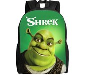 Mochilas de Shrek para niños, niñas, mochilas para computadoras portátiles de dibujos animados, mochila liviana y duradera, mochila escolar para ad...