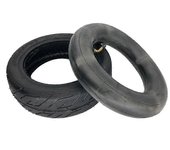 10x2.70-6.5 Neumático exterior de tubo interior 10x2.70-6.5 Neumático de inflado para scooter eléctrico Scooter de equilibrio A Negro