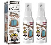 2x Spray de pedos líquido gag broma broma puede bomba apestosa maloliente mordazas apestosas 30ML pedo spray extra fuerte broma novela juguetes div...