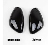 Para el Peugeot 208 Gt Line E208 P21 Mk2 2020 2021 2022 2023 Cubierta del espejo retrovisor exterior Pegado de la carcasa del espejo retrovisor ABS...