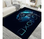Alfombra de juego Boys Alfombra del controlador de juego, alfombras antideslizantes del área de juego 3d para la sala de juegos D 50*80cm