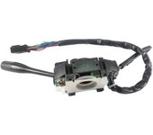 Palanca del interruptor del limpiaparabrisas de la luz de la señal de giro combinada del coche negro apta para la MB571632 L300