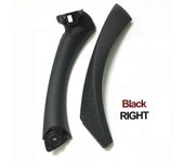 Manilla de tracción de la puerta interior derecha izquierda con molduras de cubierta para BMW Serie 3 E90 E91 E92 316 318 320 325 328i Black Right