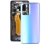 Tapa trasera de batería de vidrio para Xiaomi 11T/11T Pro Azul