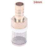 1PC 6MM-19MM Filtro de manguera Lavado de autos Filtro de riego de jardín Colador de latón Rociador de bomba Red de filtrado Filtro de malla de ace...