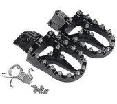 Reposapiés Estriberas Pedales para Ktm 690 Enduro Smc R 950 Super Moto R 990 1050 1090 1190 1290 Adventure R S T Reposapiés Negro