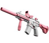 Pistolas de agua eléctricas para niños, pistolas de agua M416 Pistolas de agua de larga distancia potente para la lucha contra el agua de la piscin...