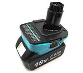 Adaptador para Batería de Iones de Liio de 18V de Makita Convertir en Herramienta de Batería Dewalt Ni-Cd Ni-MH