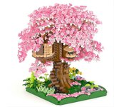 Wwxx Cherry Blossom Bonsai Tree Micro Building Blocks Sets For Girls, 2028pcs Mini Bricks Sakura Tree House, Gran Regalo Para Niños 14+edades XH