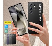 Kankanwo Teléfono inteligente S24 Ranura para tarjeta de espera HD de 6.8 pulgadas Memoria de 2 + 16 G Extensión de soporte de batería de 3000 mAh ...