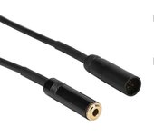 Adaptador de cable de audio bidireccional hembra a mini XLR macho de 3,5 mm para equipo de fotografía de cámara (1 m)