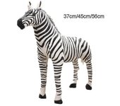 Almohada de peluche suave para animales de peluche realista Zebra Kids Regalo de cumpleaños