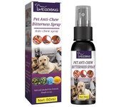 Bitter Apple Spray Para Perros Anti-masticación, Pet Bitter Stop Chewing Spray Desterrar Perro Rascando Sofá Masticando Patas De Mesa Y Silla 1pc