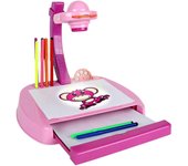 Proyector infantil Ainting Projection Desk Tablero de dibujo Juguete 5ml Púrpura