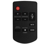 N2QAYC000083 Reemplazo remoto para barra de sonido SC-HTB70 SC-HTB65 SC-HTB770 SC-HTB770S SC-HTB70CP SC-HTB170 SC-HTB370 Negro