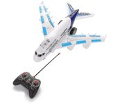 Avión Rc De Control Remoto, Avión Rc Listo Para Volar, Airbus A Batería Para Niños Niños Niñas Principiante -jx