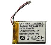 Ya probado Aplicable a la batería de los auriculares para juegos Astro A50 2019 533-000169 CP-AST509
