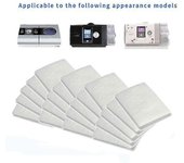 10-100x Filtros Cpap de algodón Reemplazo desechable para Resmed Airsense S9 / s10 A 50 piezas