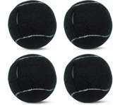 unbrand 4 piezas de pelotas de tenis precortadas para las patas de los muebles y la protección del piso, revestimientos de deslizamiento de fieltro...