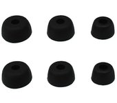 para Jabra Elite 75t/65t/Active Durable In-Ear Tips Funda de tapones de silicona para los oídos Negro