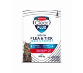 Bob Martin Clear PLUS 50mg / 60mg Solución Puntual para Gatos y Hurones 1 Pipeta