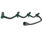 Manguera de fuga del inyector de combustible del tubo de retorno de combustible para Mondeo Focus Cmax 1.6 TDCI AV6Q9K022AB Como se muestra