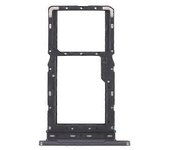 Para Samsung Galaxy Tab A8 10.5 2021 SM-X200/X205 Bandeja de tarjetas SIM + Bandeja de tarjetas SIM / Bandeja de tarjetas Micro SD Negro