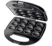 Joyy 12 Máquina eléctrica para hacer gofres de nueces, Máquina secadora de frutas casera multifuncional, Máquina para hacer piñones, Máquina pequeñ...
