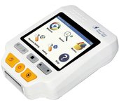 Heal Force Prince 180D Easy Handheld Portable Monitor Unit with Adaptor for Long-Time Monitoring, 4 Conductores, , Electrodos Desechables, Correa, ...