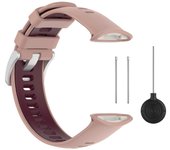 Correa de reloj de silicona para Polar Vantage V2 Rojo Rosa