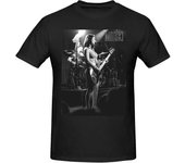 Mitskis Music Miyawaki Camisa Hombre Cuello Redondo Mangas Cortas Tops Moda Tendencia Tee Deep Heather 1 L