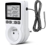 Controlador de temperatura lcd lcd de voltaje digital / calefacción, controlador de temperatura LCD, 230v para controlador de temperatura de granja...