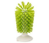 Cocina Ventosa vertical Fregadero Taza Cepillo De vidrio Cepillo de limpieza Esmerilado Cocina Botella Verde