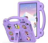 Para Lenovo Tab M10 (gen 3) Funda protectora para tableta Eva a prueba de caídas Funda para tableta antiarañazos con soporte trasero Púrpura