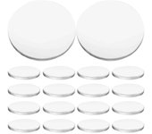 20pcs Lupa Len Lupa Lente Lupa Haciendo Lente Convexa Lentes Accesorio Lente Lupa Como se muestra 2.00X2.00X0.10CM